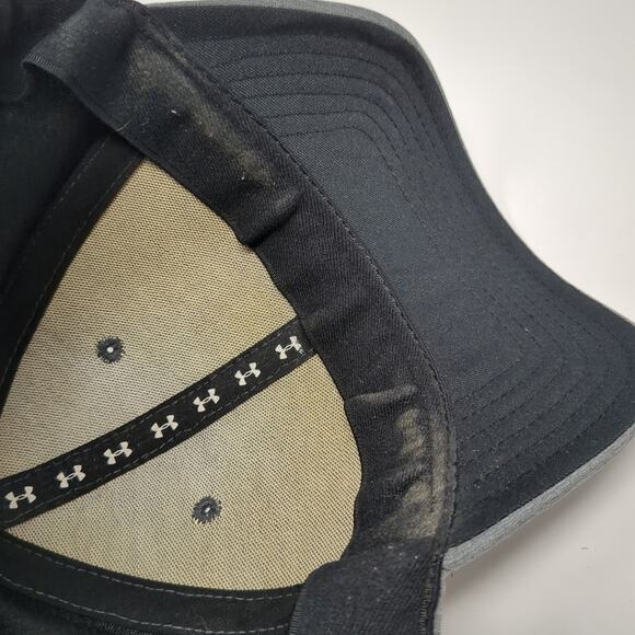 Under Armour Baseball Cap Gray Size XL Embroidered 6 Panel Polyester Blend - Picture 8 of 9
